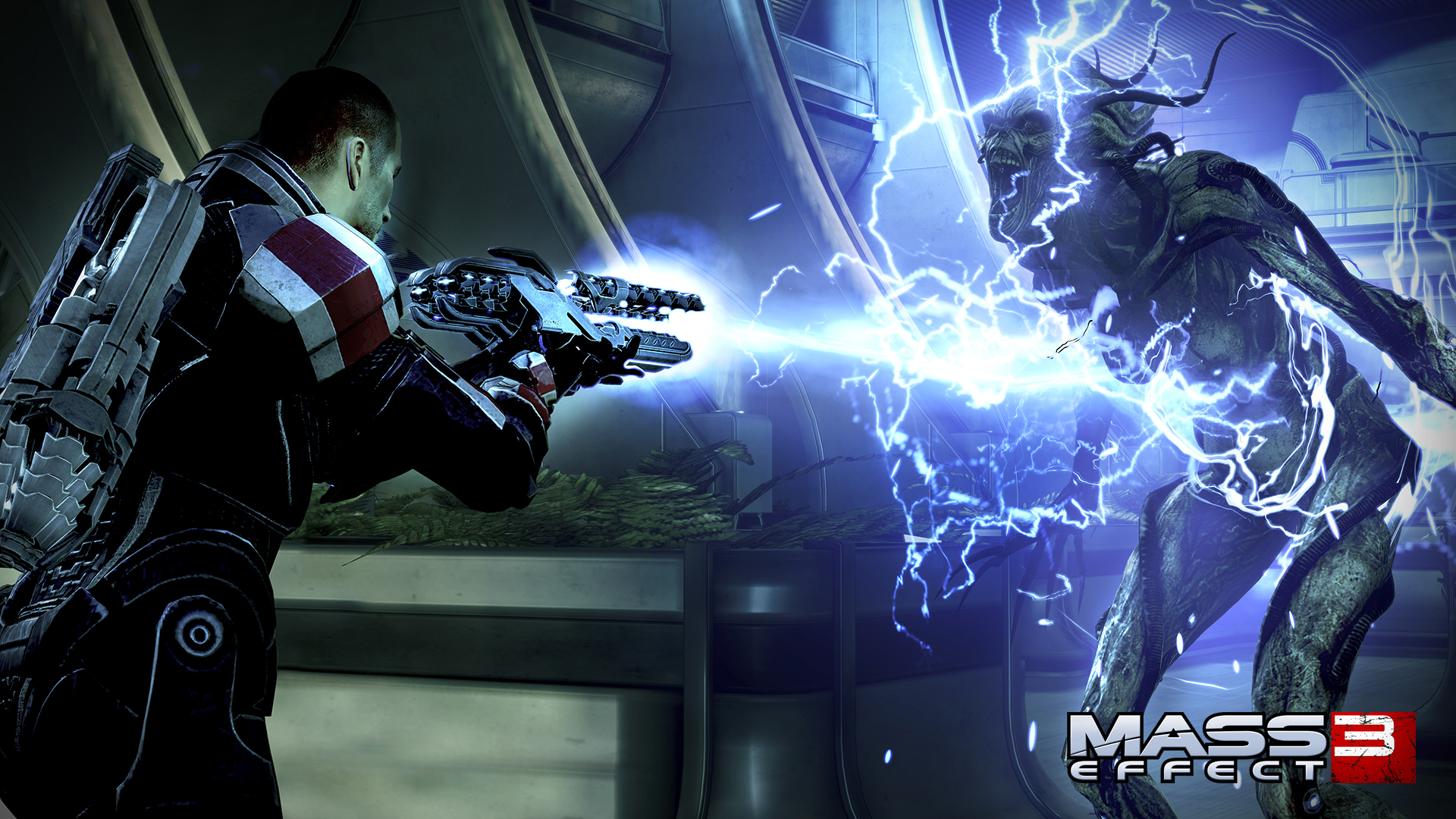 Get new weapons in Mass Effect 3 via the Firefight DLC pack today