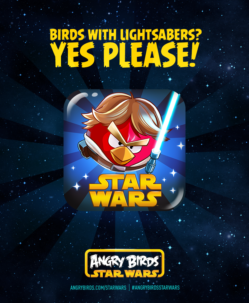 Angry Birds Star Wars Will Also Be a Game