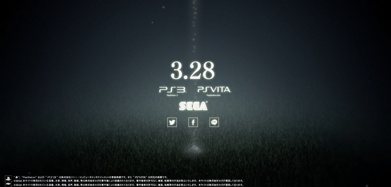 Sega’s PS3/PS Vita Title Has Been Revealed