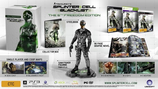 splinter cell blacklist collectors edition fifth