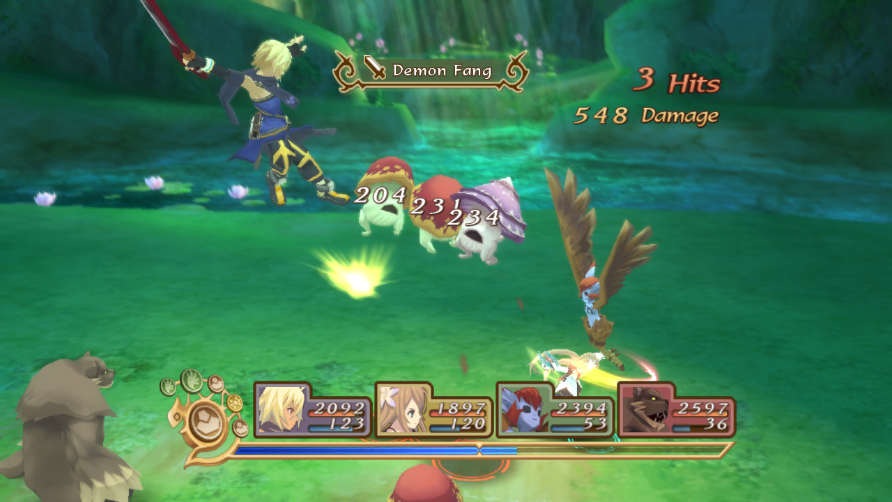 best place to level in tales of symphonia chronicles