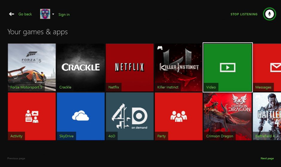 Xbox One March System Update Details Revealed