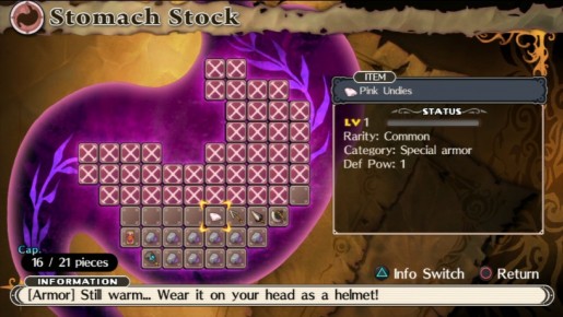 hundred knight stomach