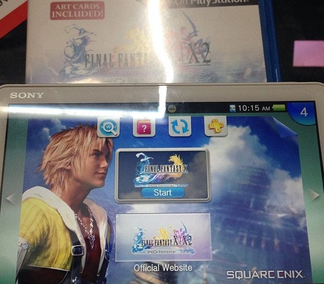Take A Look At The Contents Of Final Fantasy X/X-2 HD for Vita