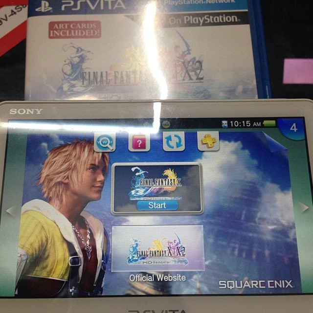 Take A Look At The Contents Of Final Fantasy X/X-2 HD for Vita