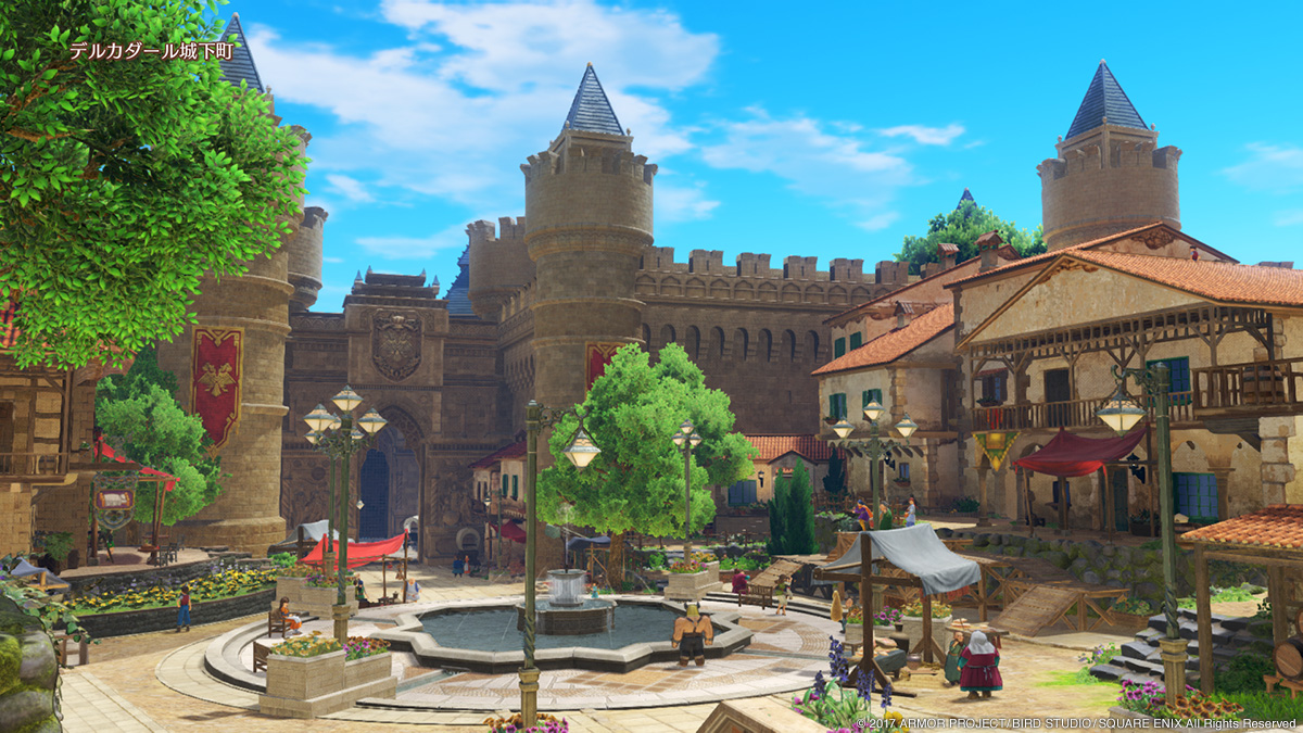 New 3DS And PS4 Screenshots Released For Dragon Quest XI