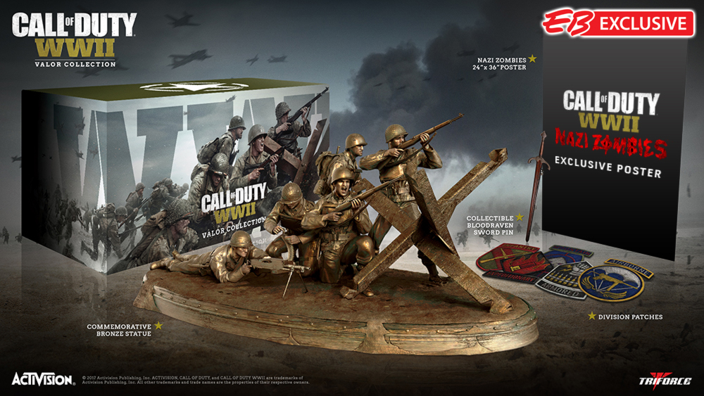 Call of Duty: WWII Valor Collection Edition Looks Cool