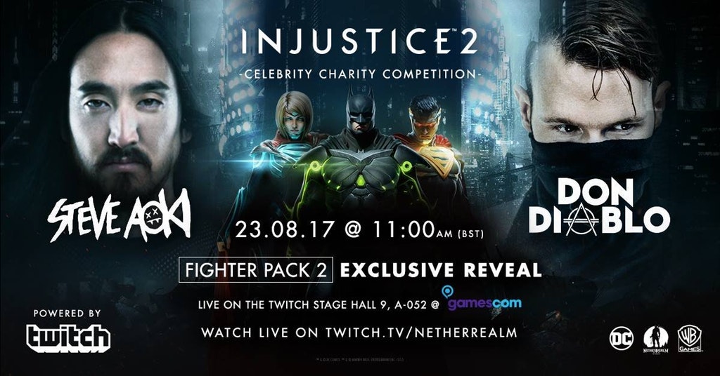 Injustice 2 Fighter Pack 2 DLC Will Be Revealed At Gamescom 2017