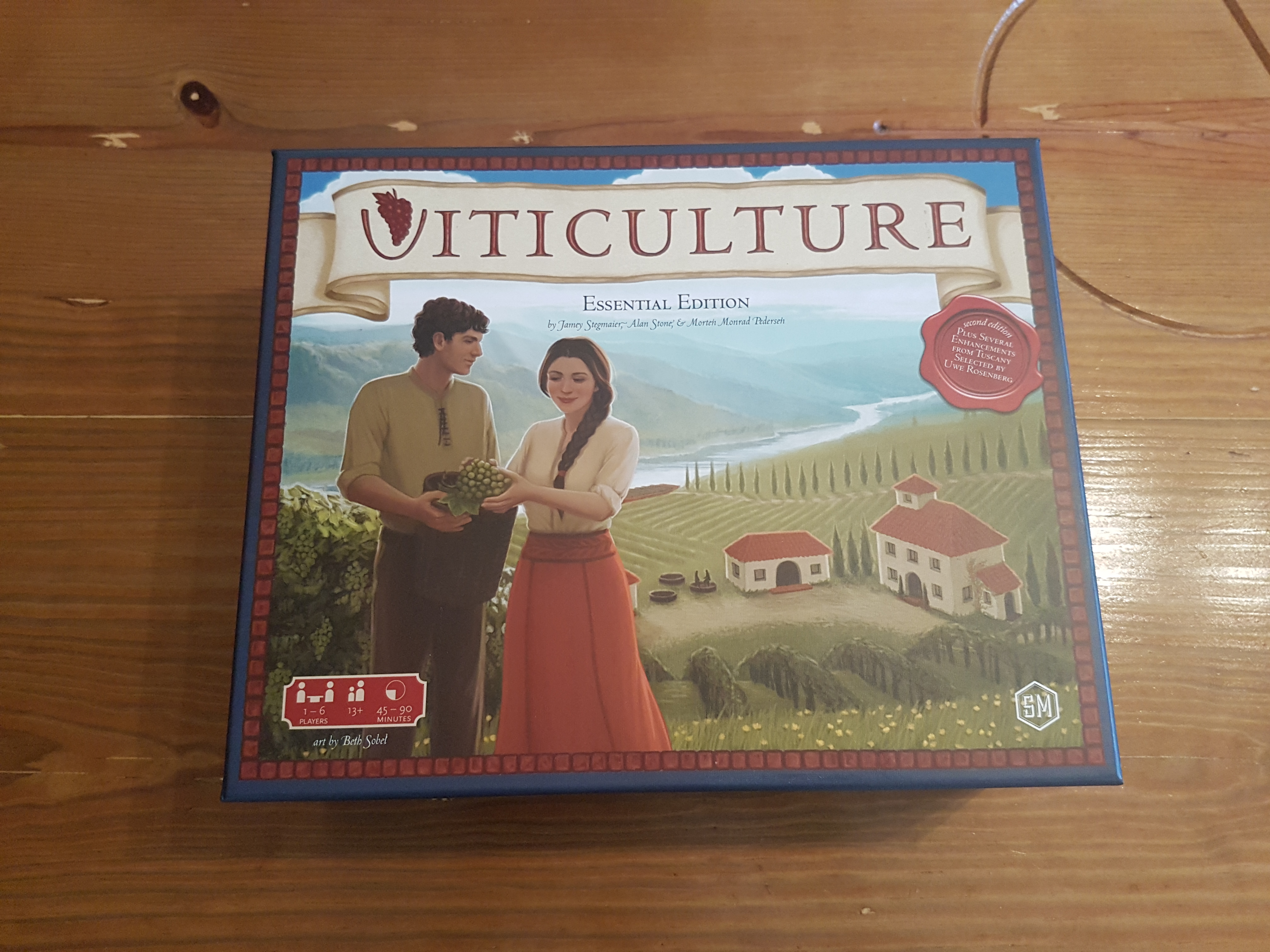 Viticulture Essential Edition Review – A Beautiful Worker Placement Game