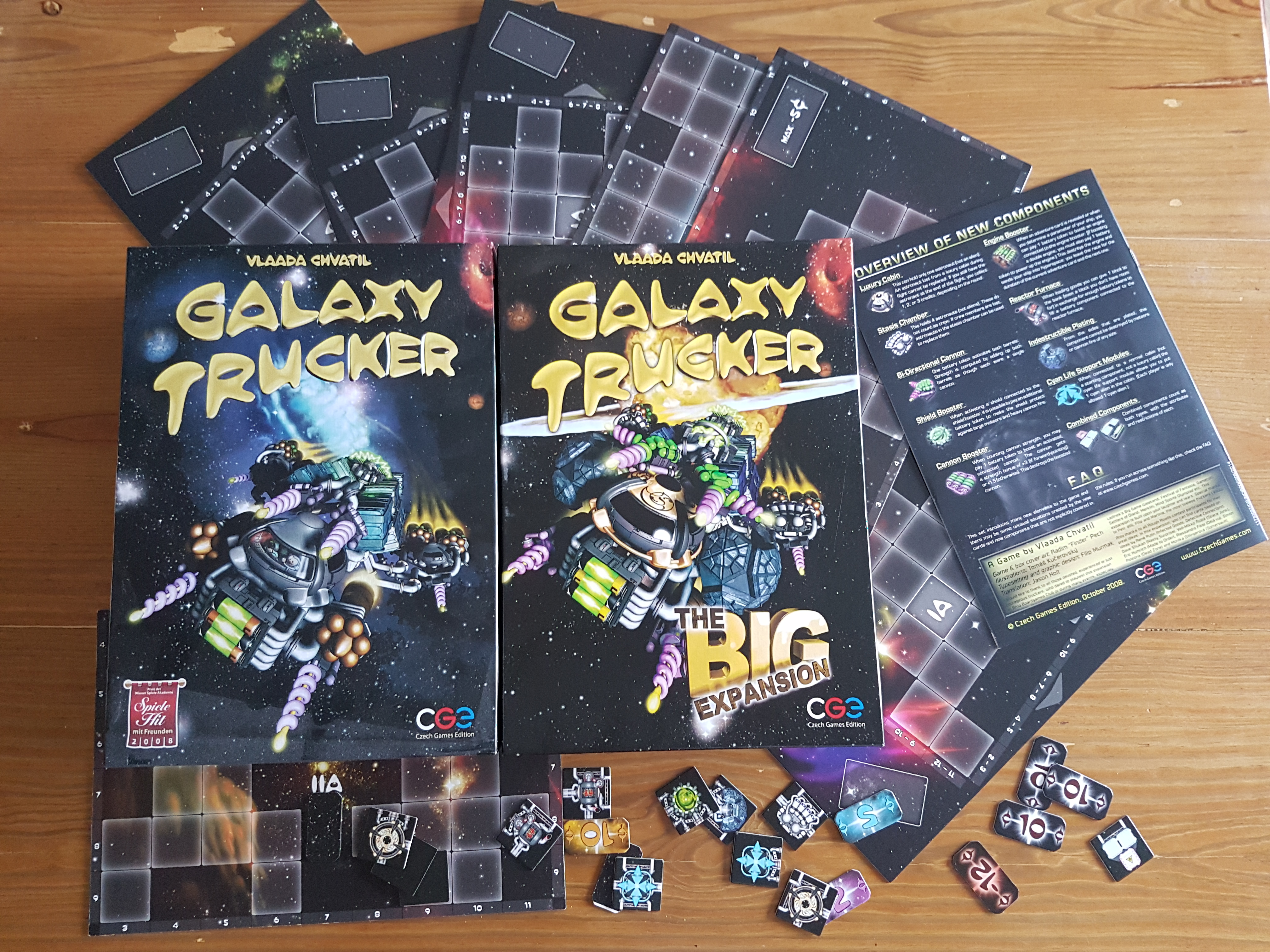 Galaxy Trucker The Big Expansion Review – More Fun Ways To Die In Space!