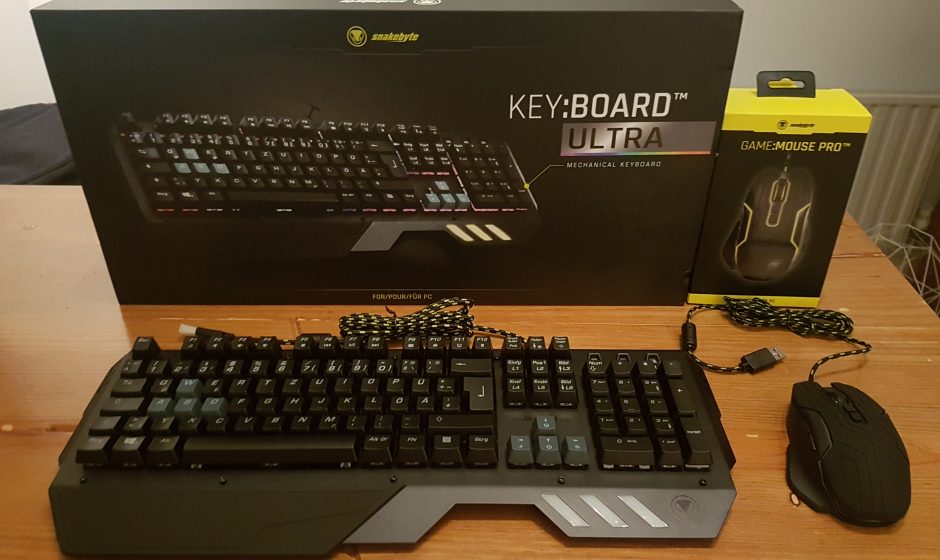 Snakebyte PC Peripherals Review – Key:Board Ultra & Game:Mouse Pro