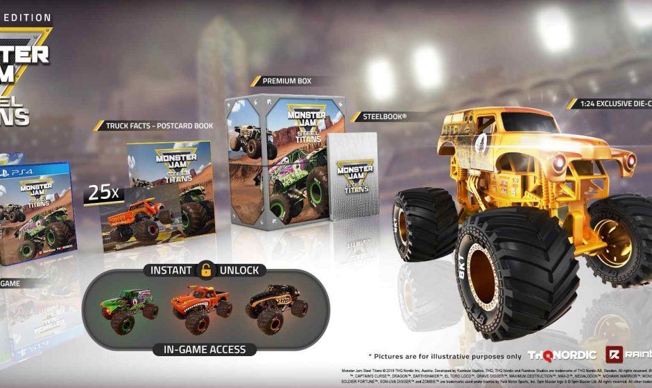 Monster Jam Steel Titans Receives A Release Date