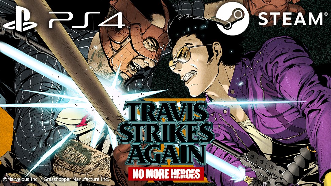 Travis Strikes Again: No More Heroes coming to PS4 and PC