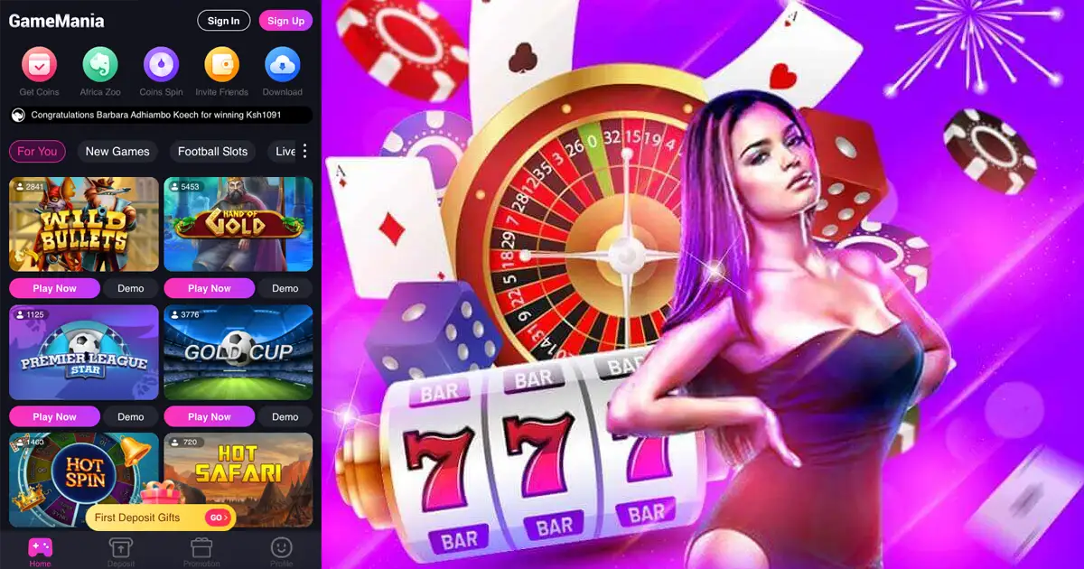 Gamemania Casino Review Kenya 2024 – Top Mobile Experience Despite Limited Casino Games Selection