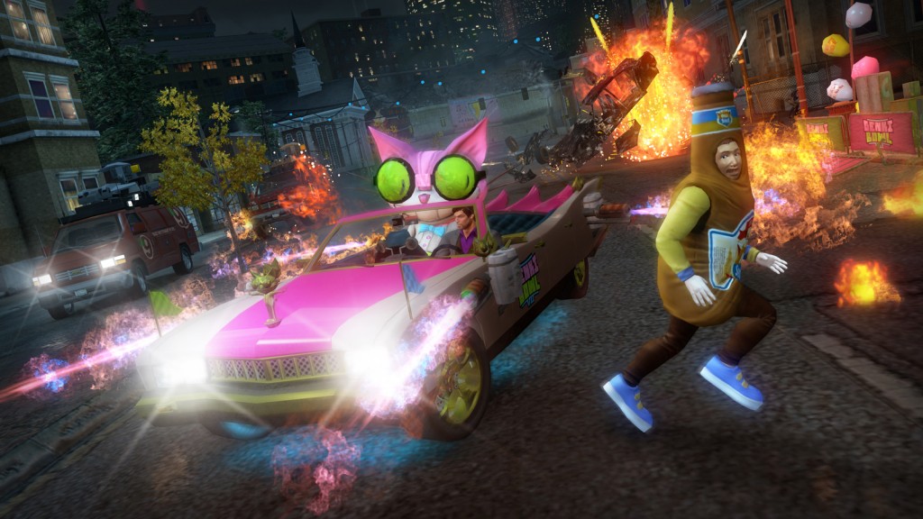 Saints Row: The Third Genki Bowl VII Screenshots Released - Just Push Start