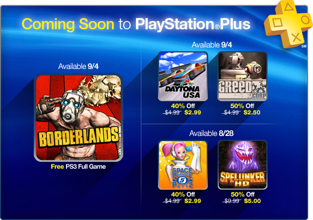 Borderlands Free With Playstation Plus Next Month