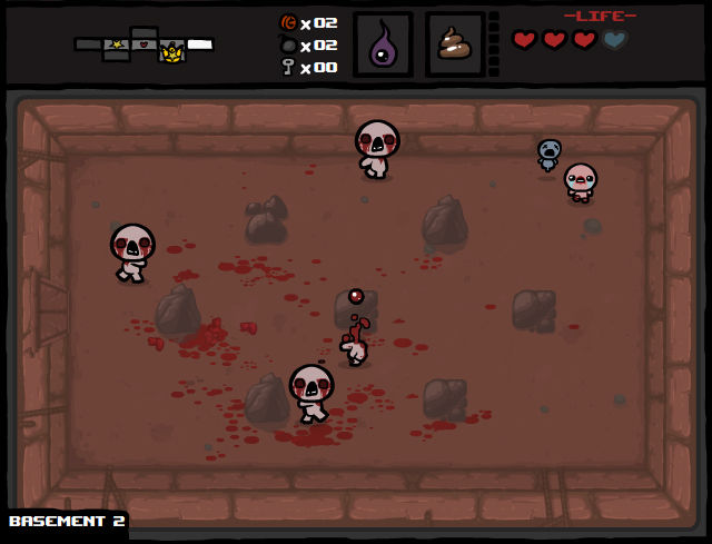 binding of isaac no clip console command