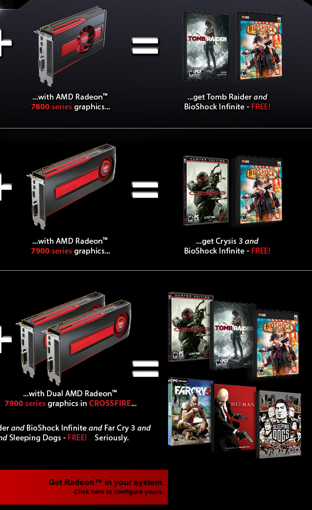 Buy AMD Radeon HD 7800/7900 GPU and get 
