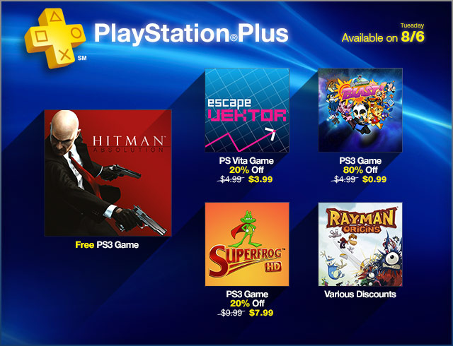 new ps plus games august