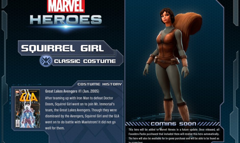 Marvel Heroes gets one new playable superhero