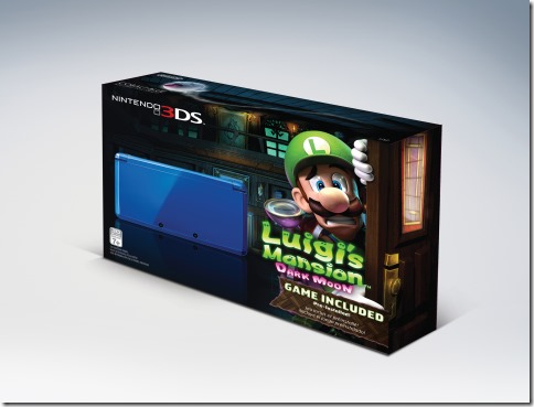 Luigi’s Mansion 3DS Bundle coming this Thanksgiving