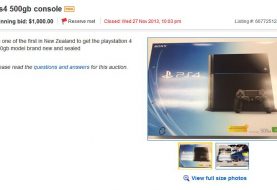 PS4 Console Sells For $1000