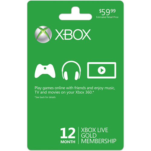 best buy xbox live 12 month