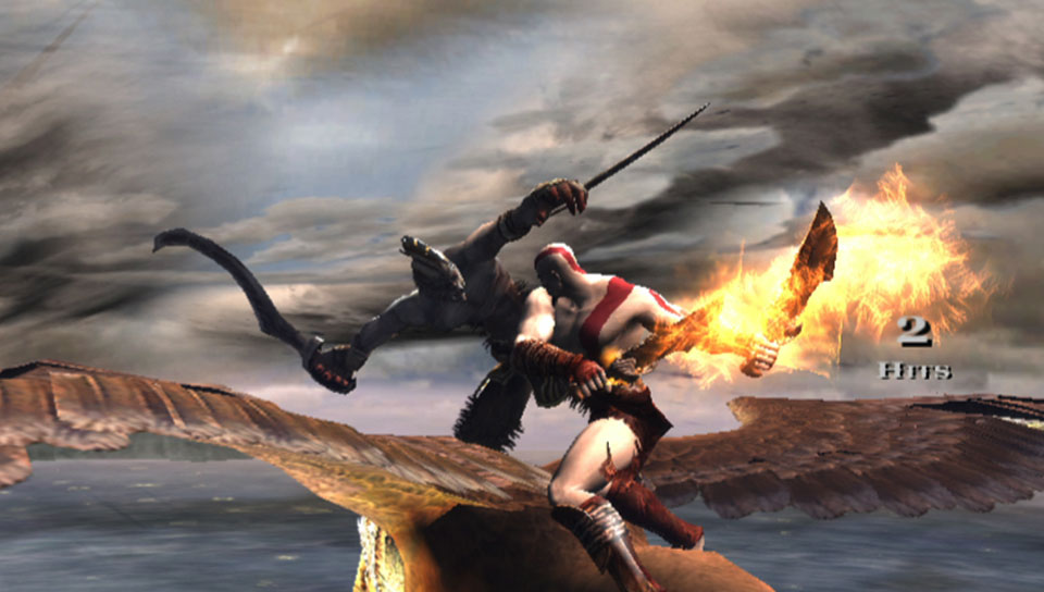 god of war collection vita review