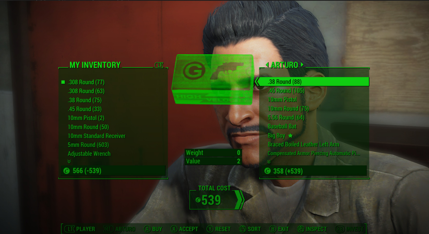 fallout 4 command for caps