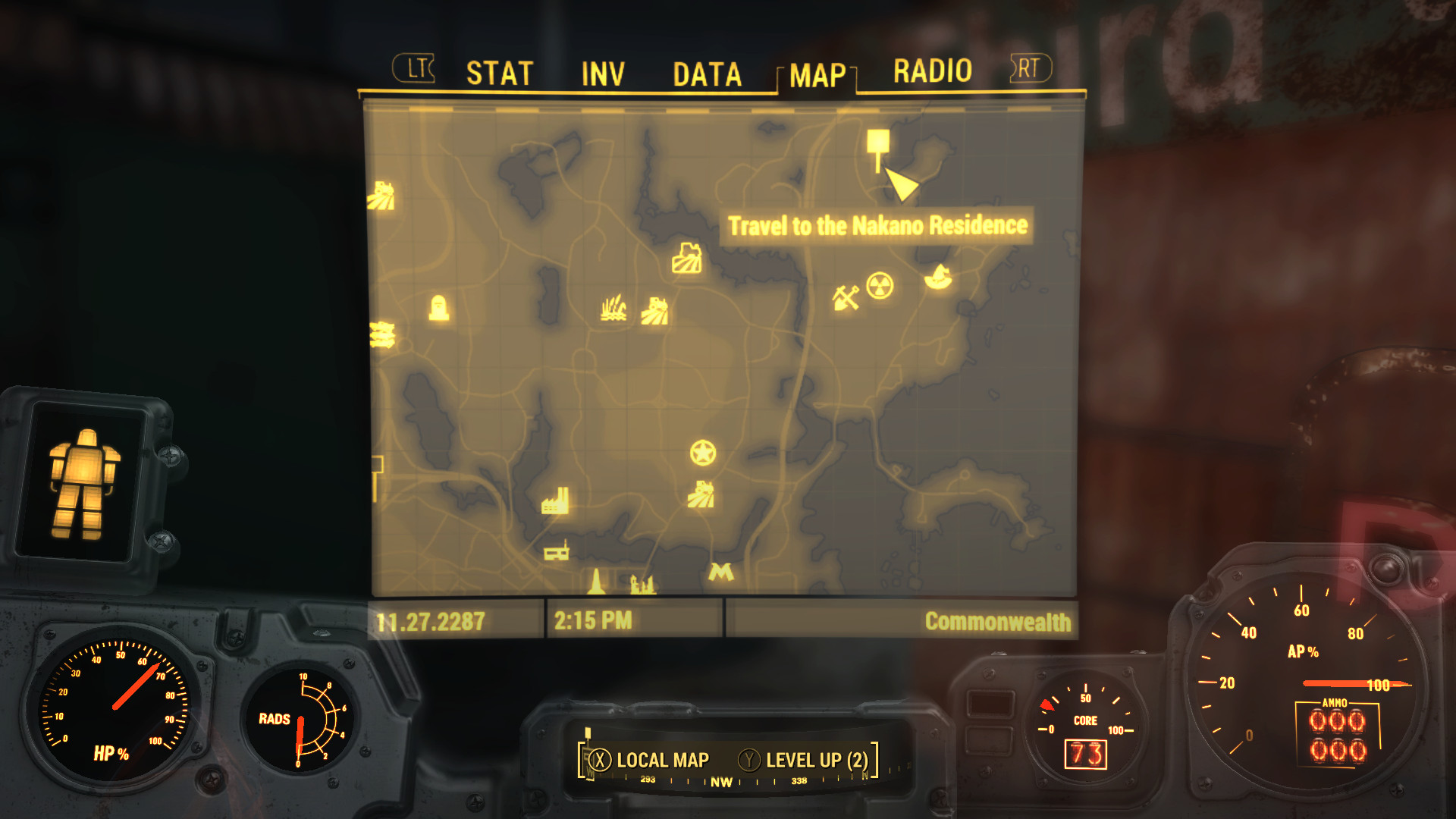 Fallout 4 добраться до резиденции накано но резиденция за картой фото 1