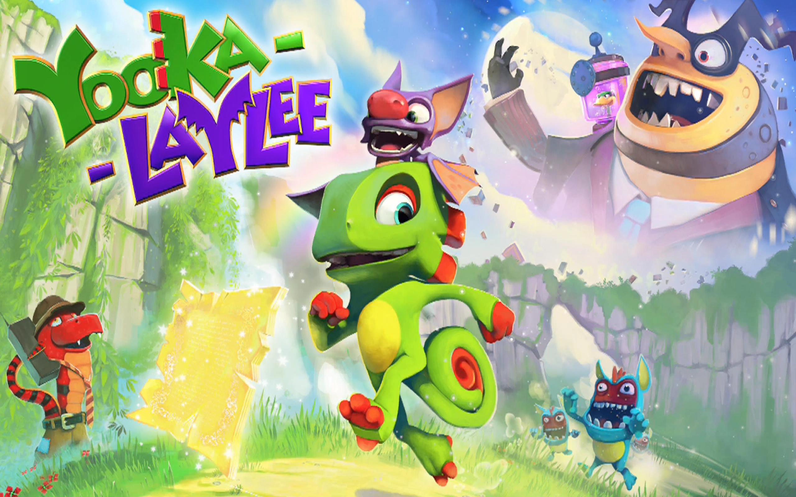 Yooka laylee обзор