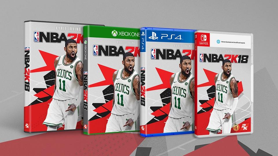 New Kyrie Irving NBA 2K18 Cover Now Available