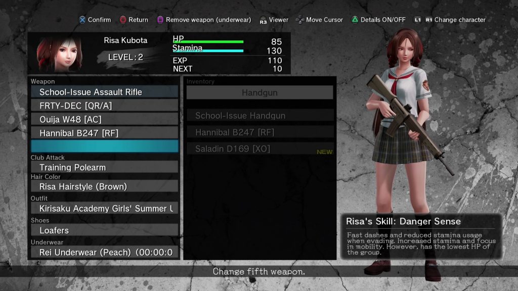 school girl zombie hunter dlc