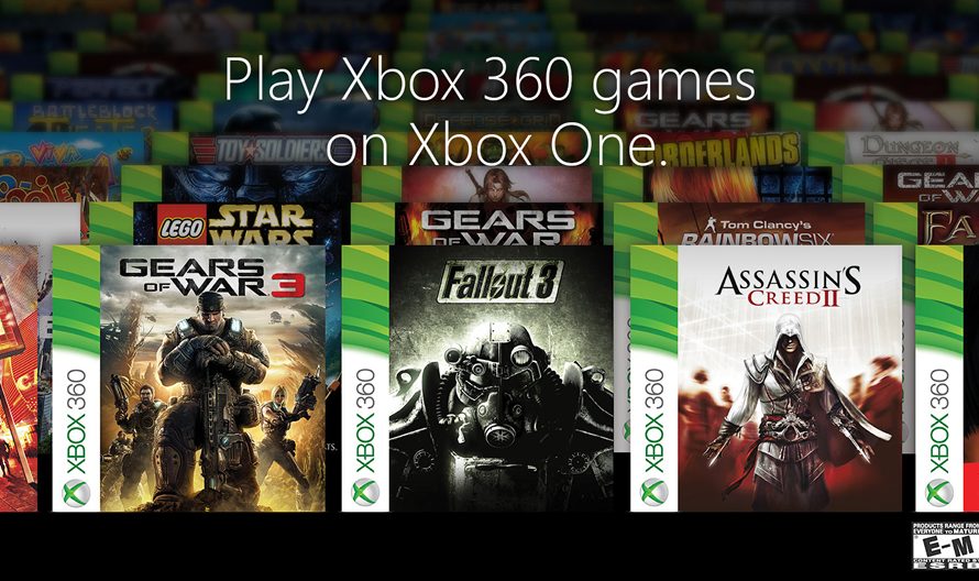 xbox one x 360 games