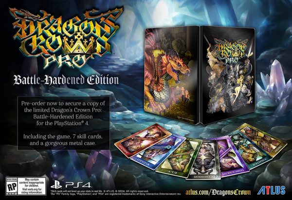 Dragon’s Crown Pro ‘Battle-Hardened Edition’ announced and detailed