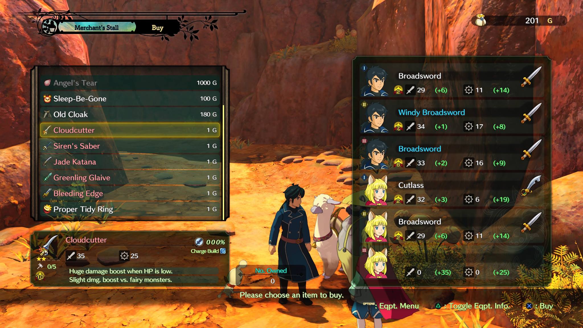 Ni no Kuni 2 Guide - How to access the Special Swords Set DLC - Just