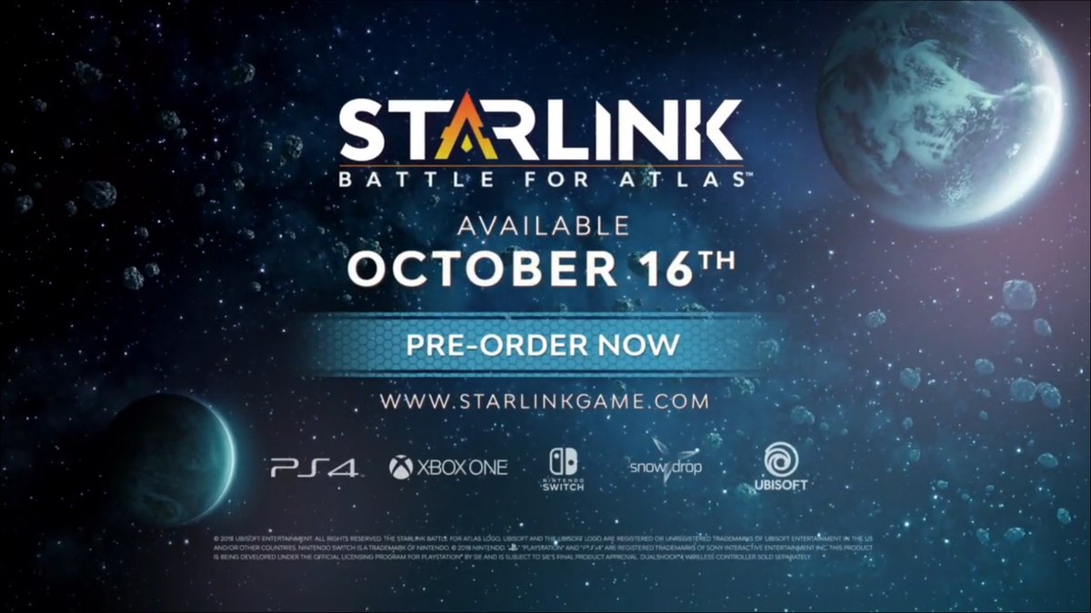 E3 2018: Starlink: Battle for Atlas Release Date Revealed