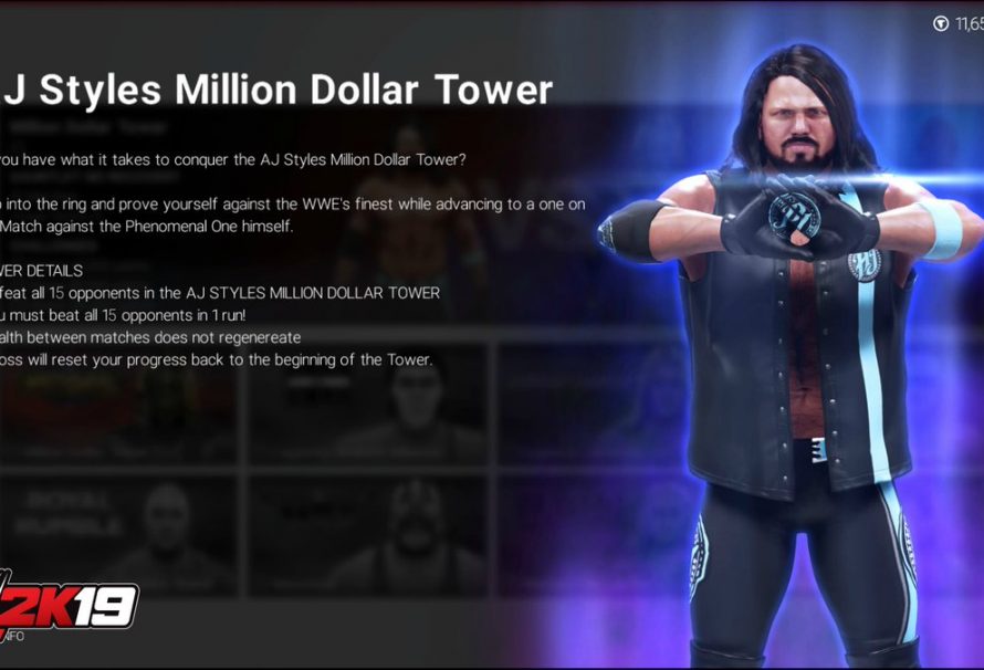 WWE 2K19 Introduces New Towers Mode Like Mortal Kombat