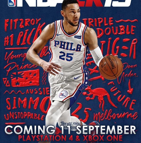 Ben Simmons Named As NBA 2K19 Cover Star For Australia And New Zealand