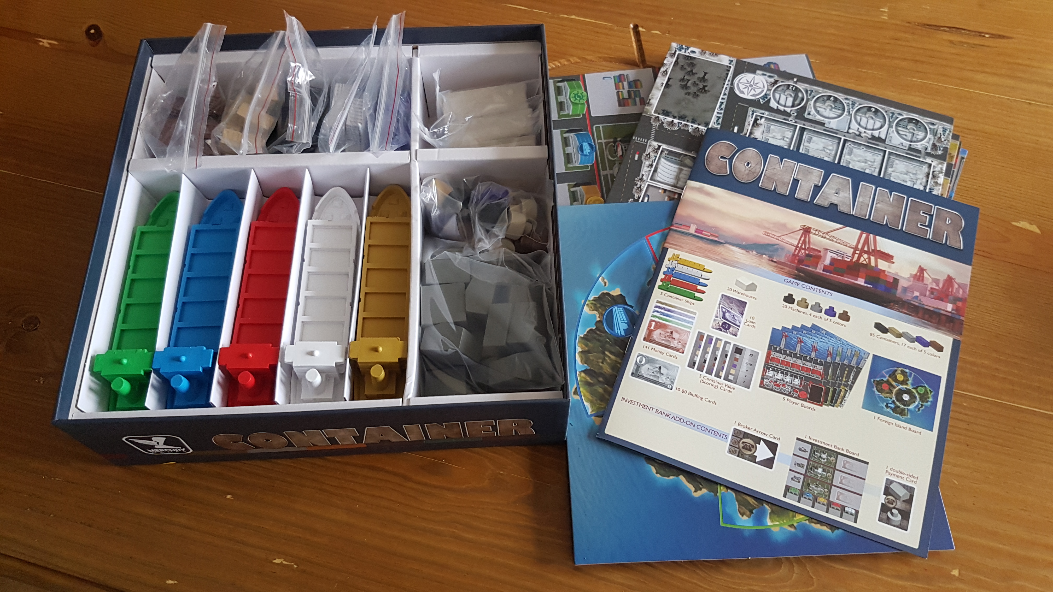 Container Board Game -  Finland