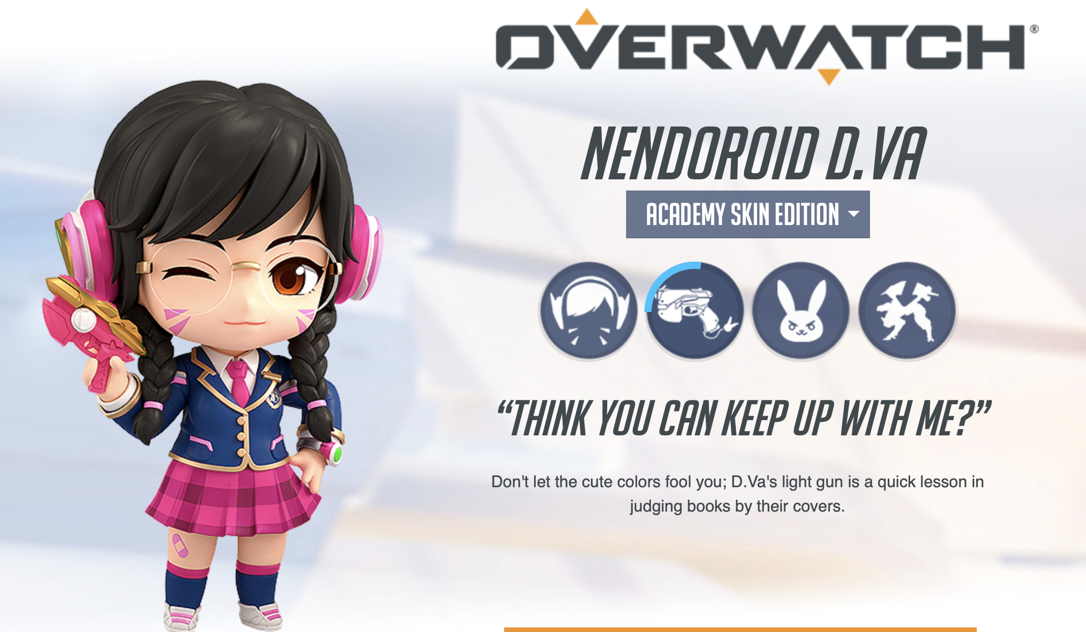 Nendoroid D.Va: Academy Skin Edition Revealed