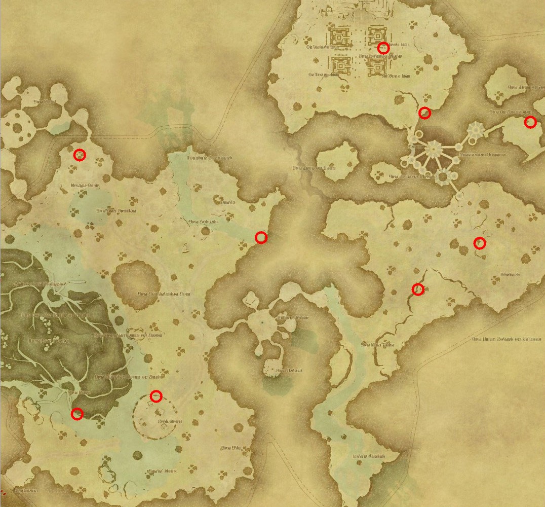 FFXIV Shadowbringers Guide - Aether Currents Location - Just Push Start