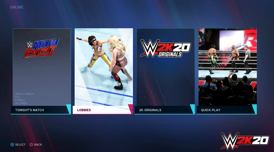 2K Games Announces Online Features In WWE 2K20