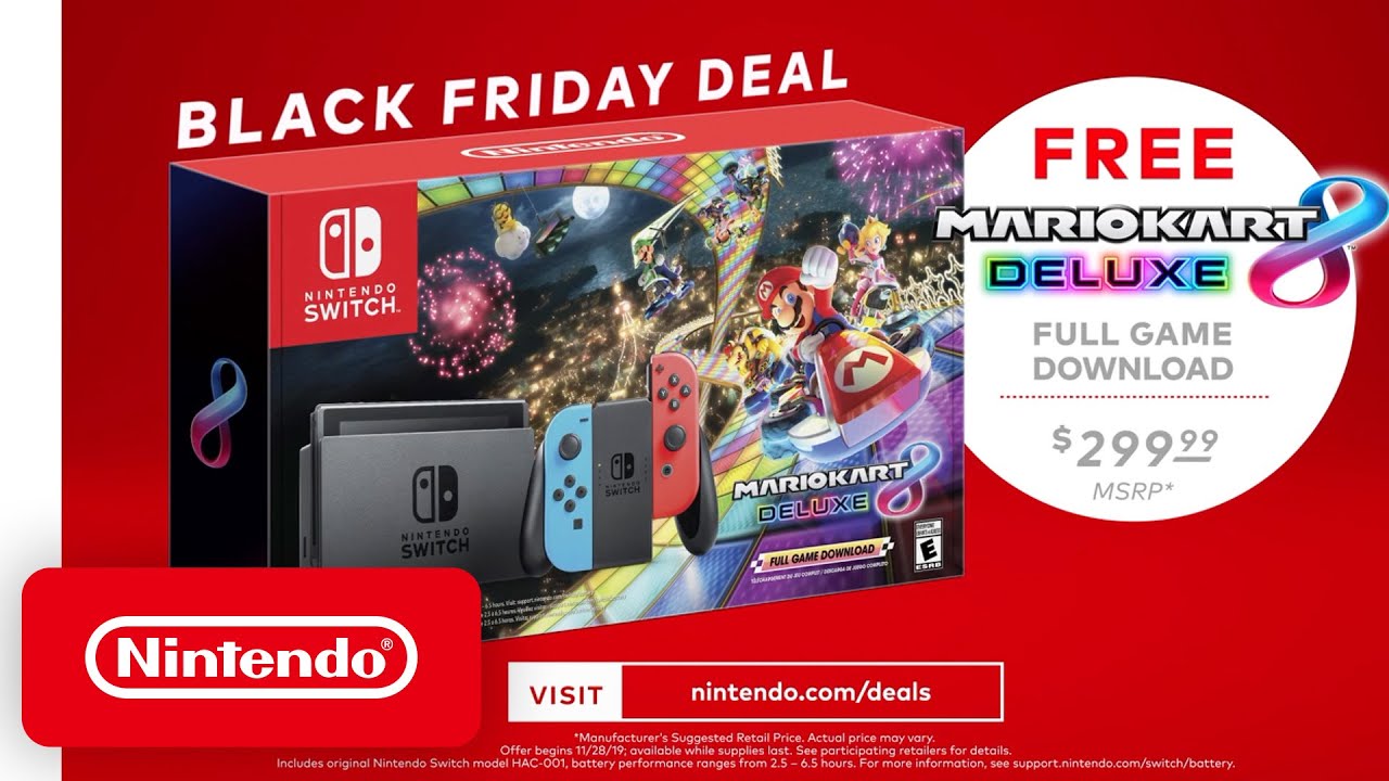 how much will the nintendo switch cost on black friday