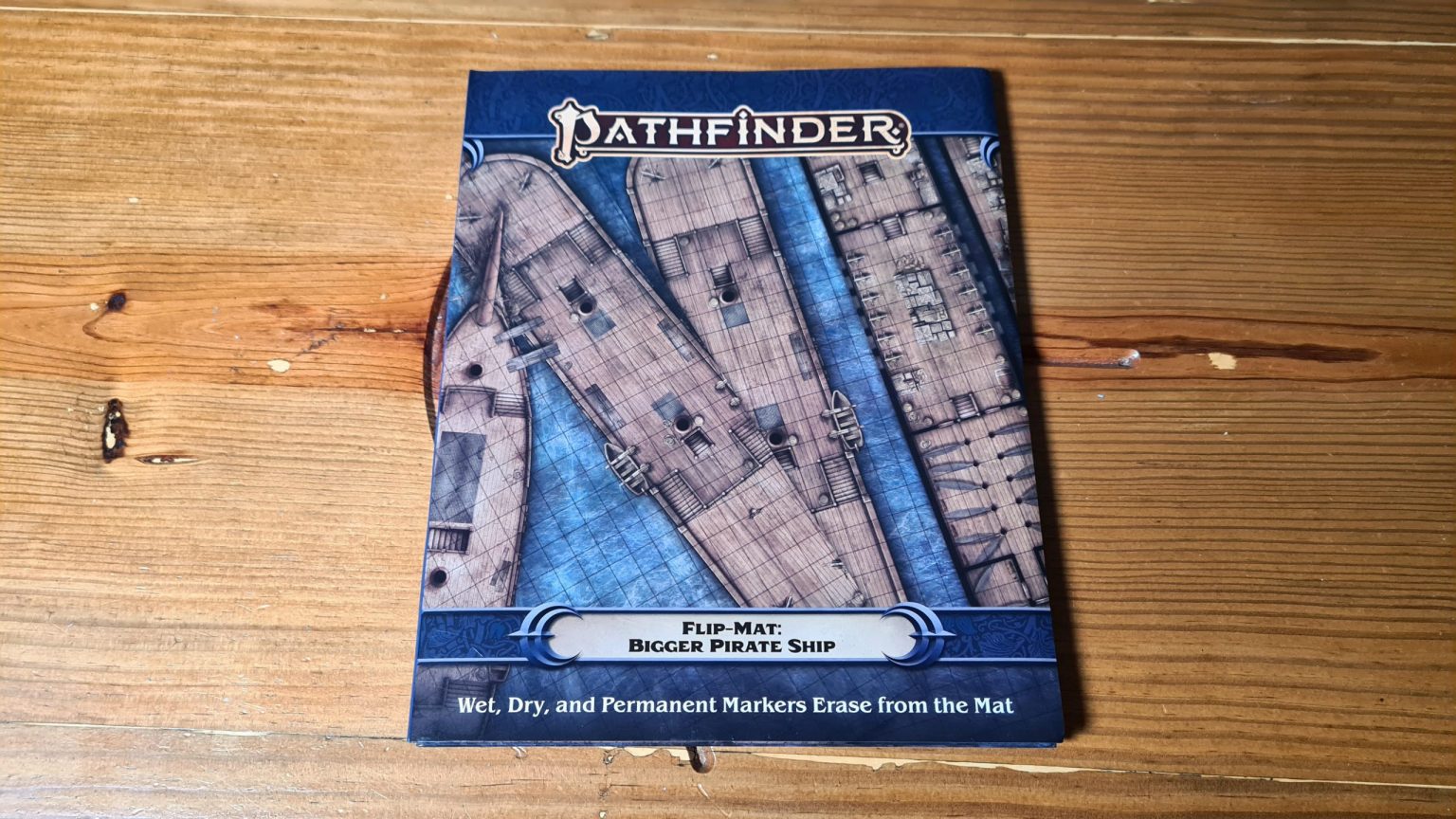 Pathfinder Bigger Pirate Ship Flip Mat Review - Just Push Start