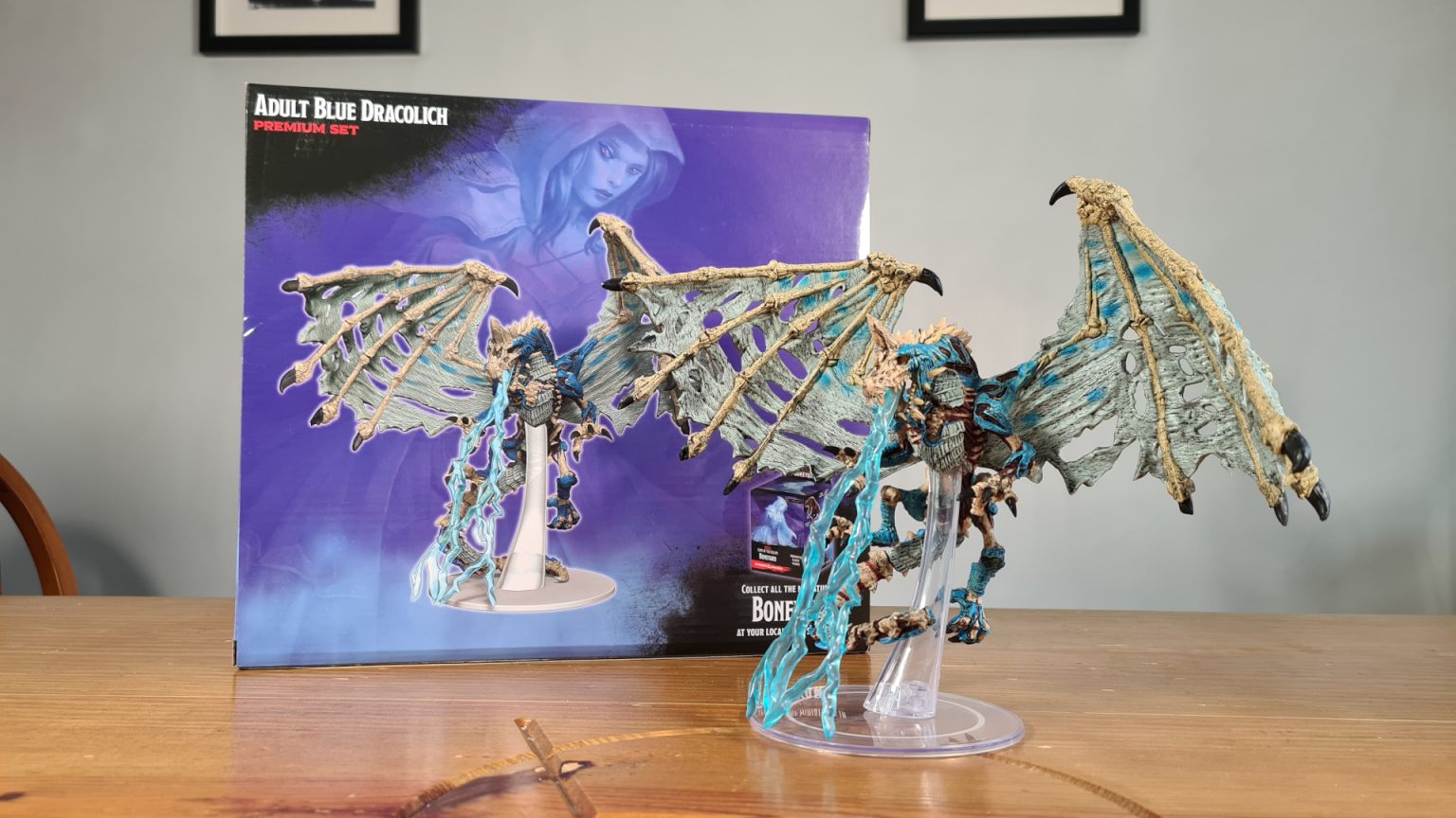 Icons Of The Realms Miniatures Boneyard And Adult Blue Dracolich Review